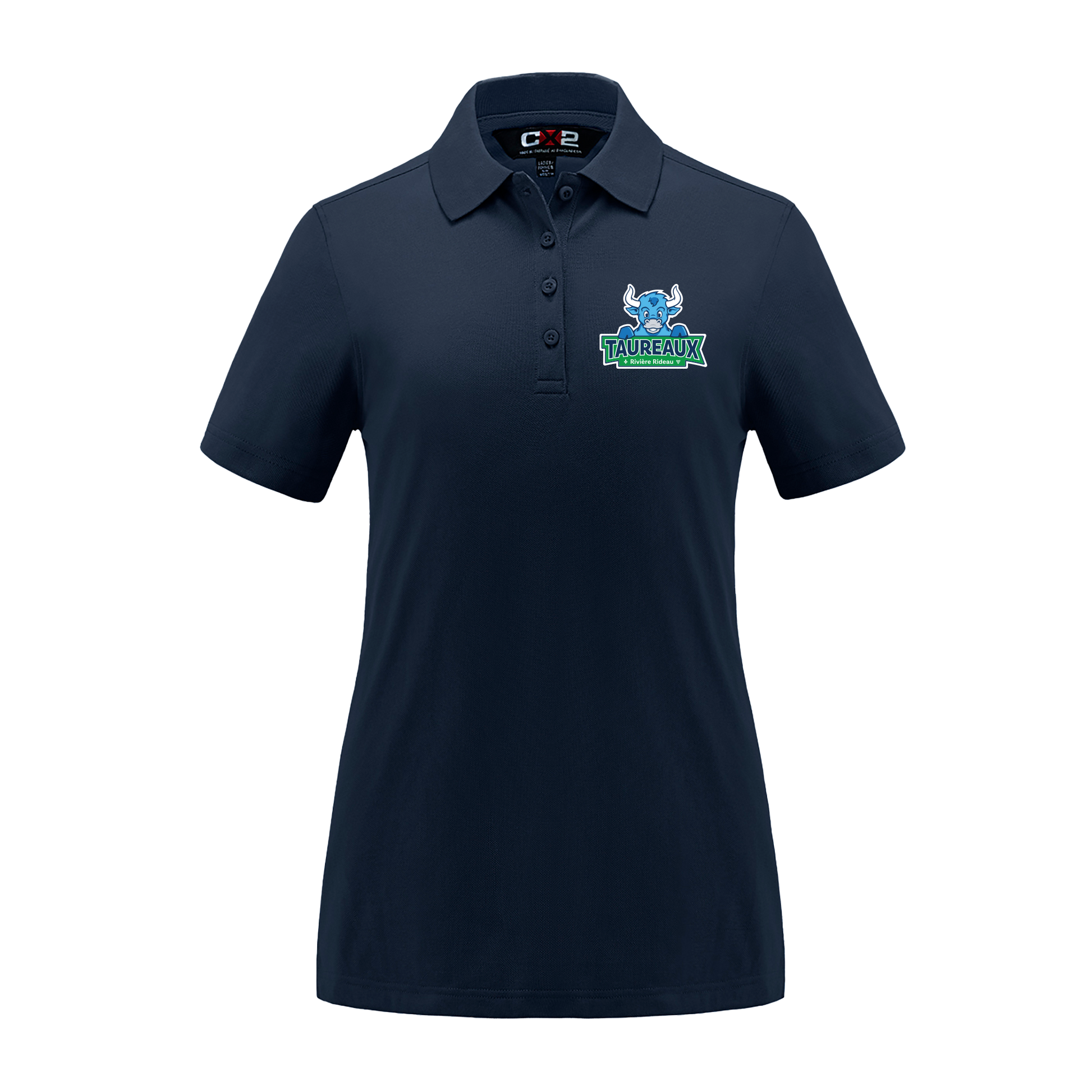 Ladies Cotton/Poly/Spandex Pique Polo