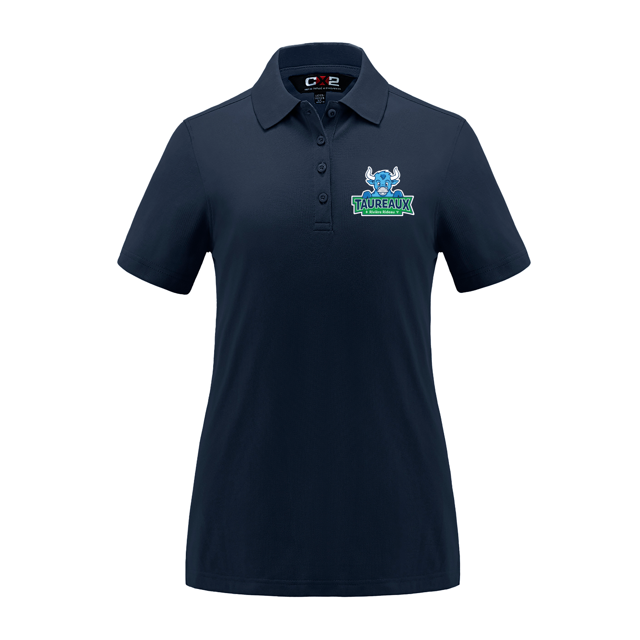 Ladies Cotton/Poly/Spandex Pique Polo