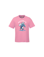 T-shirt en coton filé à anneaux pour jeunes