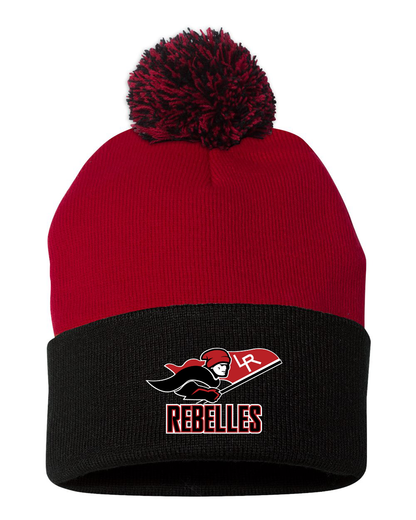 12&quot; Pom-Pom Cuffed Beanie - LIMITED TIME