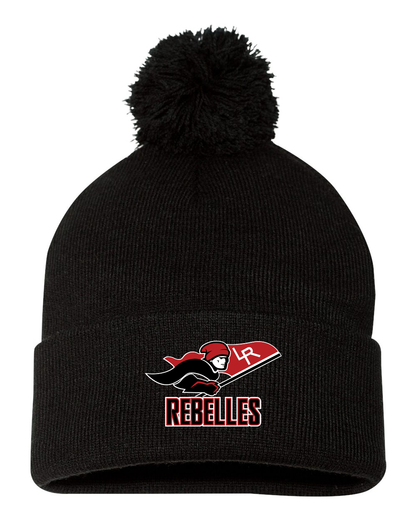 12&quot; Pom-Pom Cuffed Beanie - LIMITED TIME