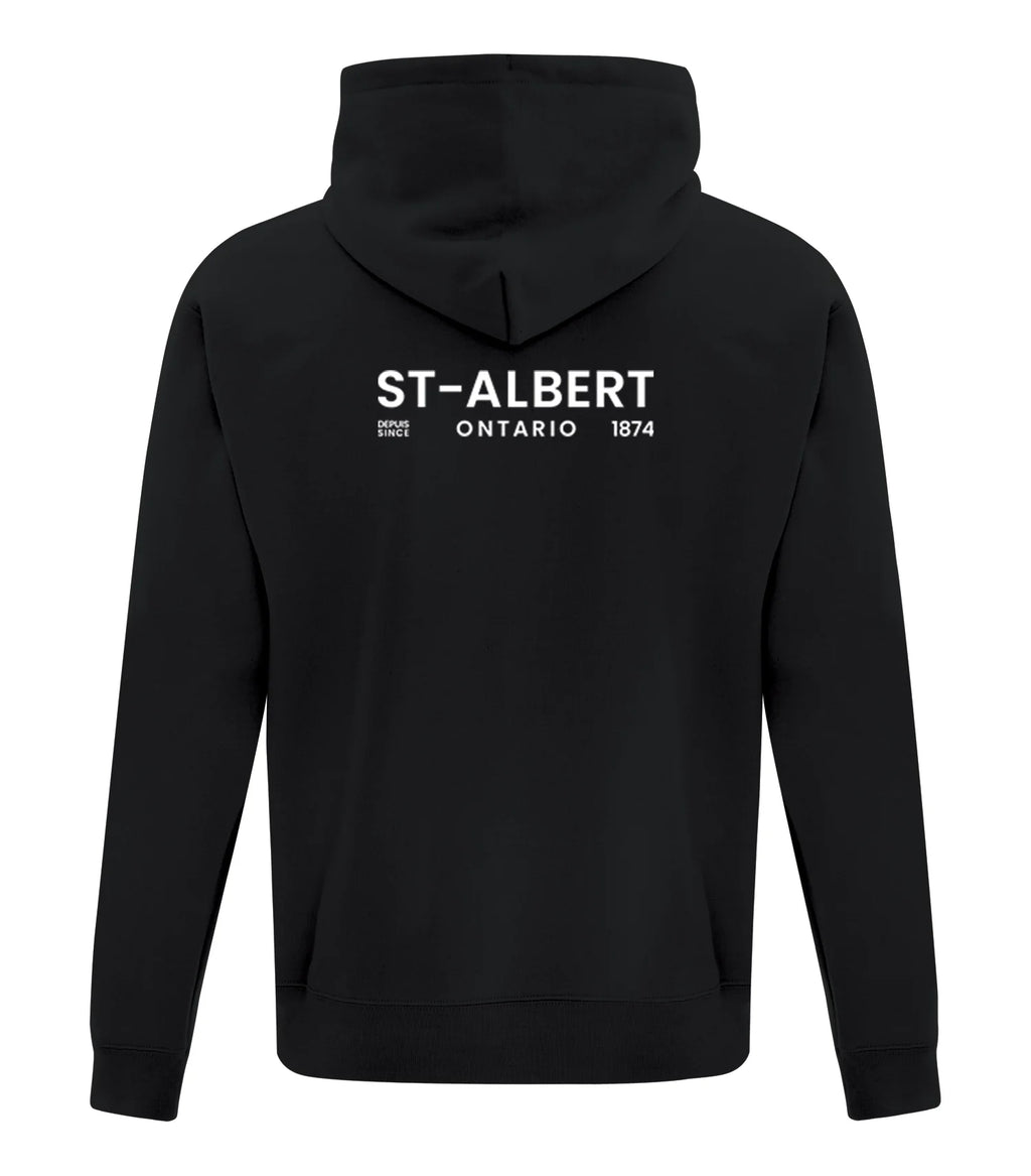 FLEECE HOODED SWEATSHIRT