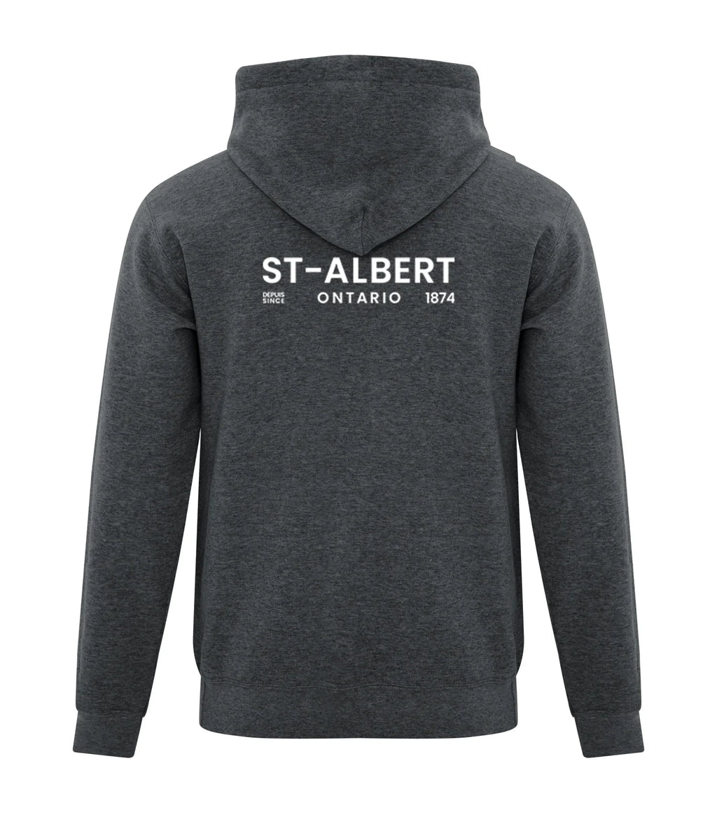 FLEECE HOODED SWEATSHIRT