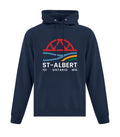 FLEECE HOODED SWEATSHIRT