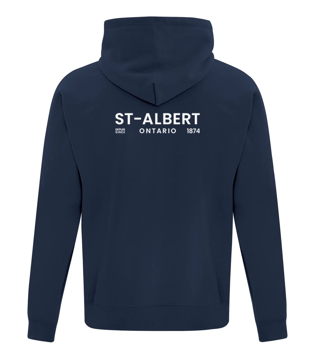 FLEECE HOODED SWEATSHIRT