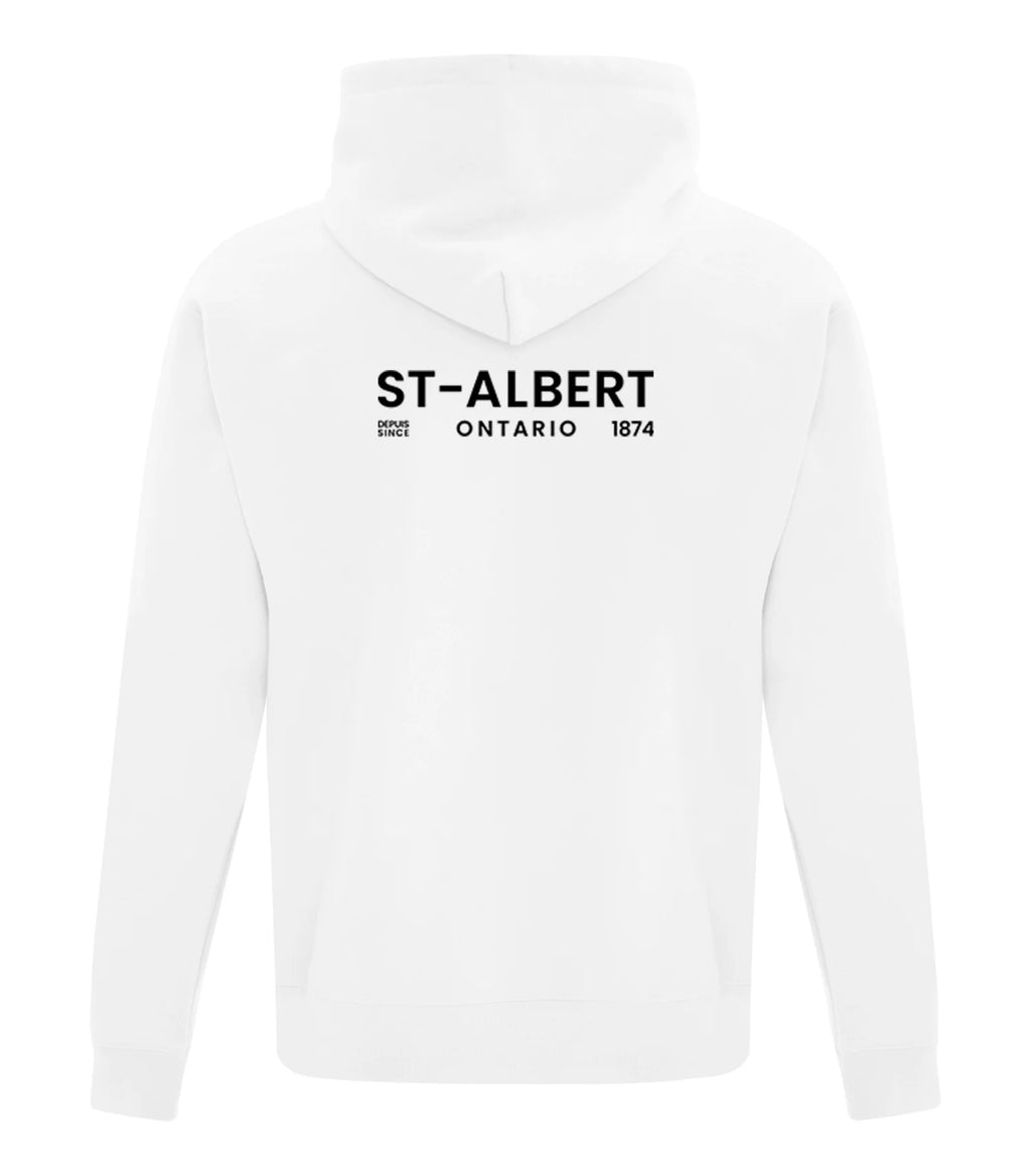 FLEECE HOODED SWEATSHIRT