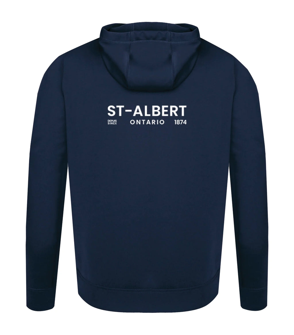 POLYFLEECE HOODED SWEATSHIRT