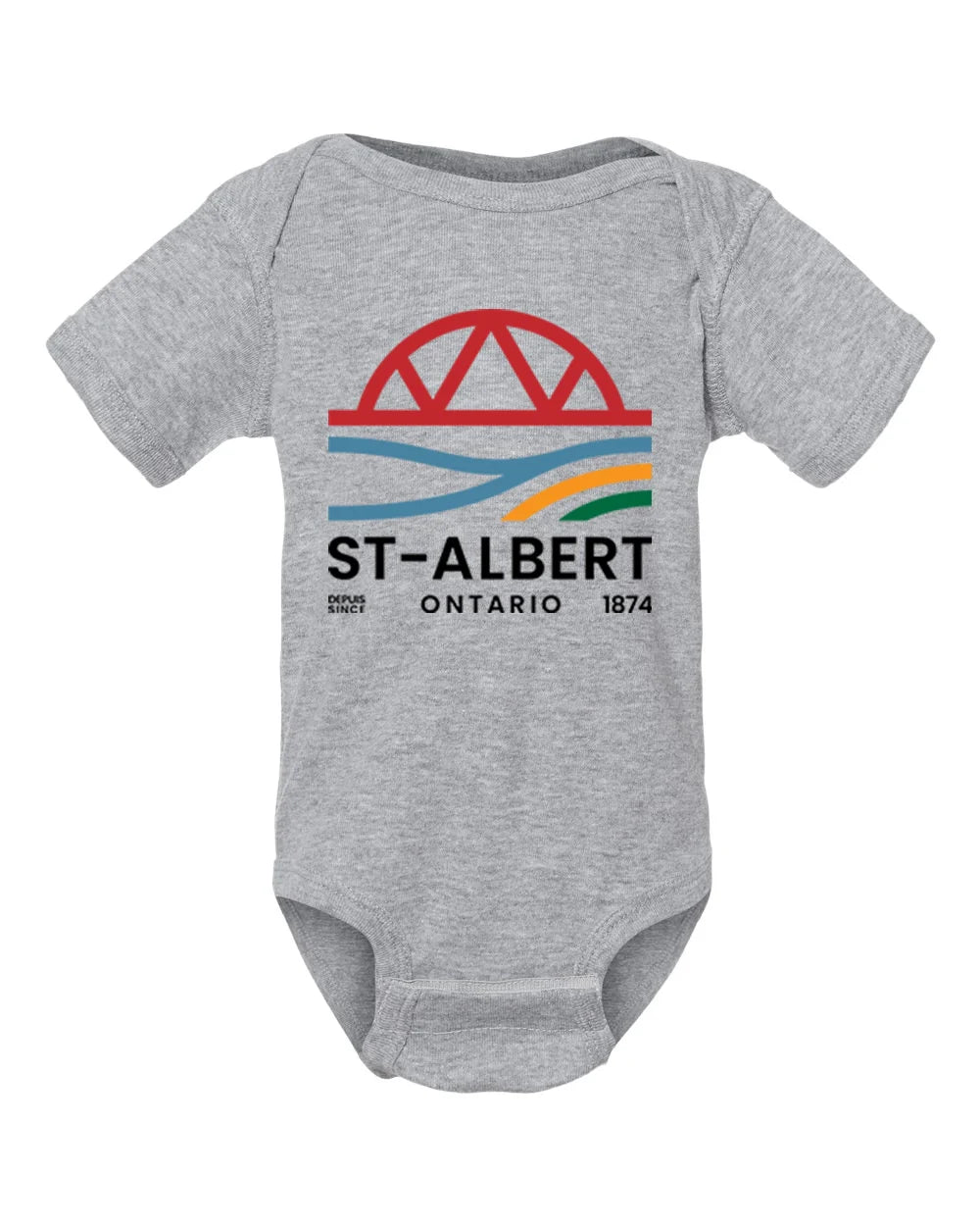 Rabbit Skins Infant Baby Rib Bodysuit