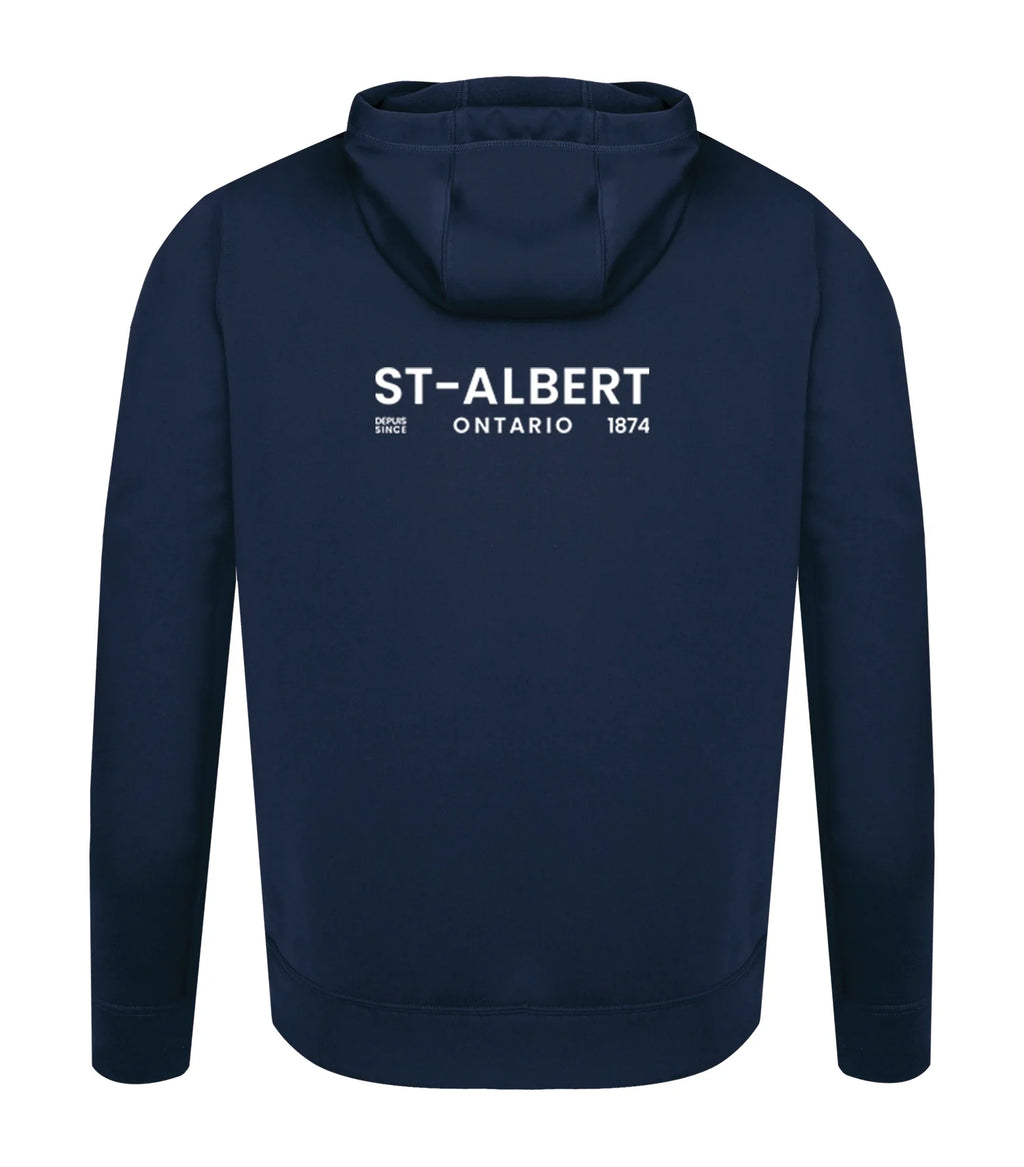 POLYFLEECE HOODED YOUTH SWEATSHIRT