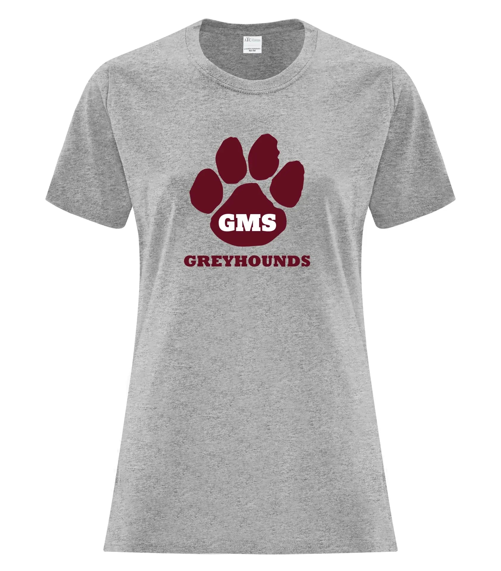 LADIES' COTTON TEE - FULL FRONT