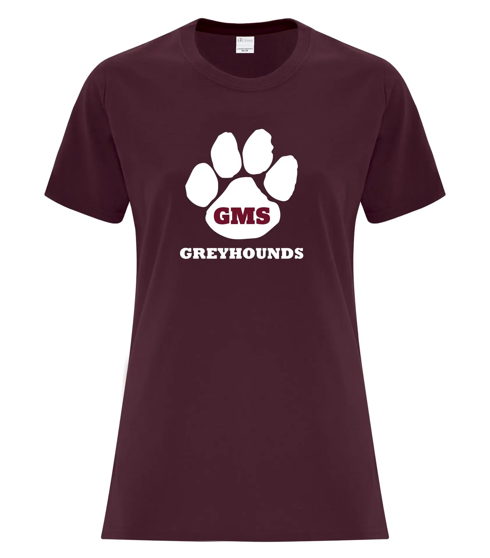 LADIES' COTTON TEE - FULL FRONT