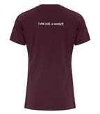 Cotton Adult Ladies Tee