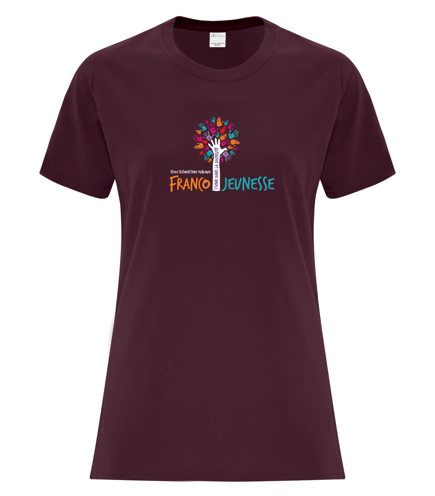 T-shirt en coton pour femme adulte