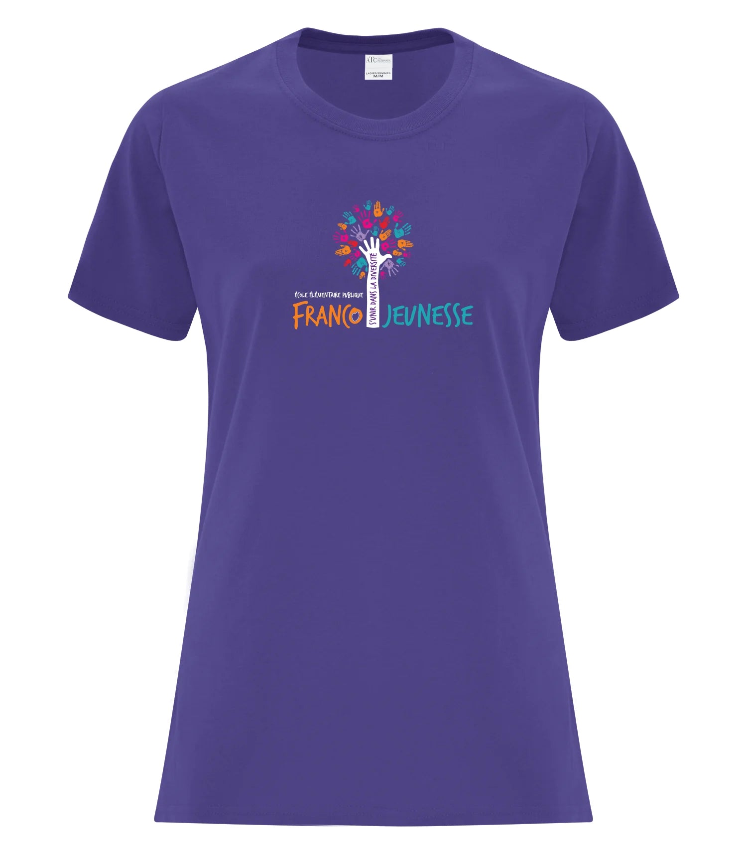 T-shirt en coton pour femme adulte