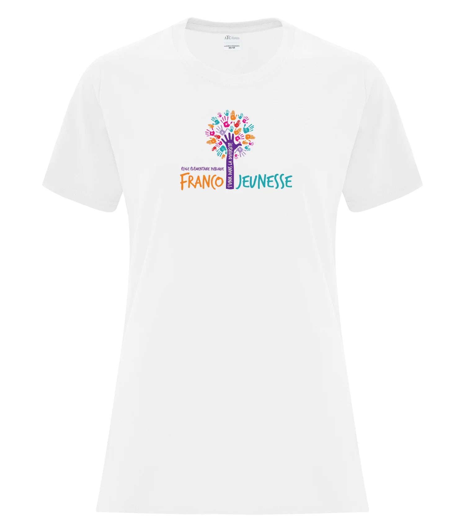 T-shirt en coton pour femme adulte