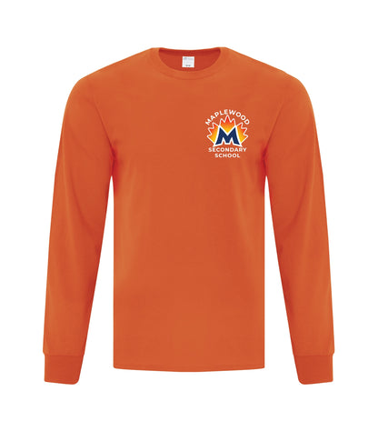 Unisex Cotton long sleeve tee