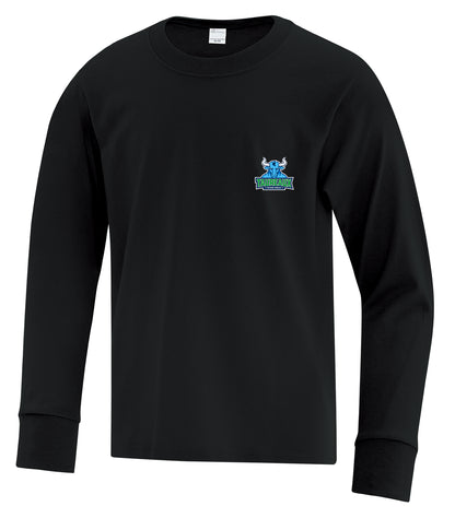 Cotton Long Sleeve Youth Tee - High School