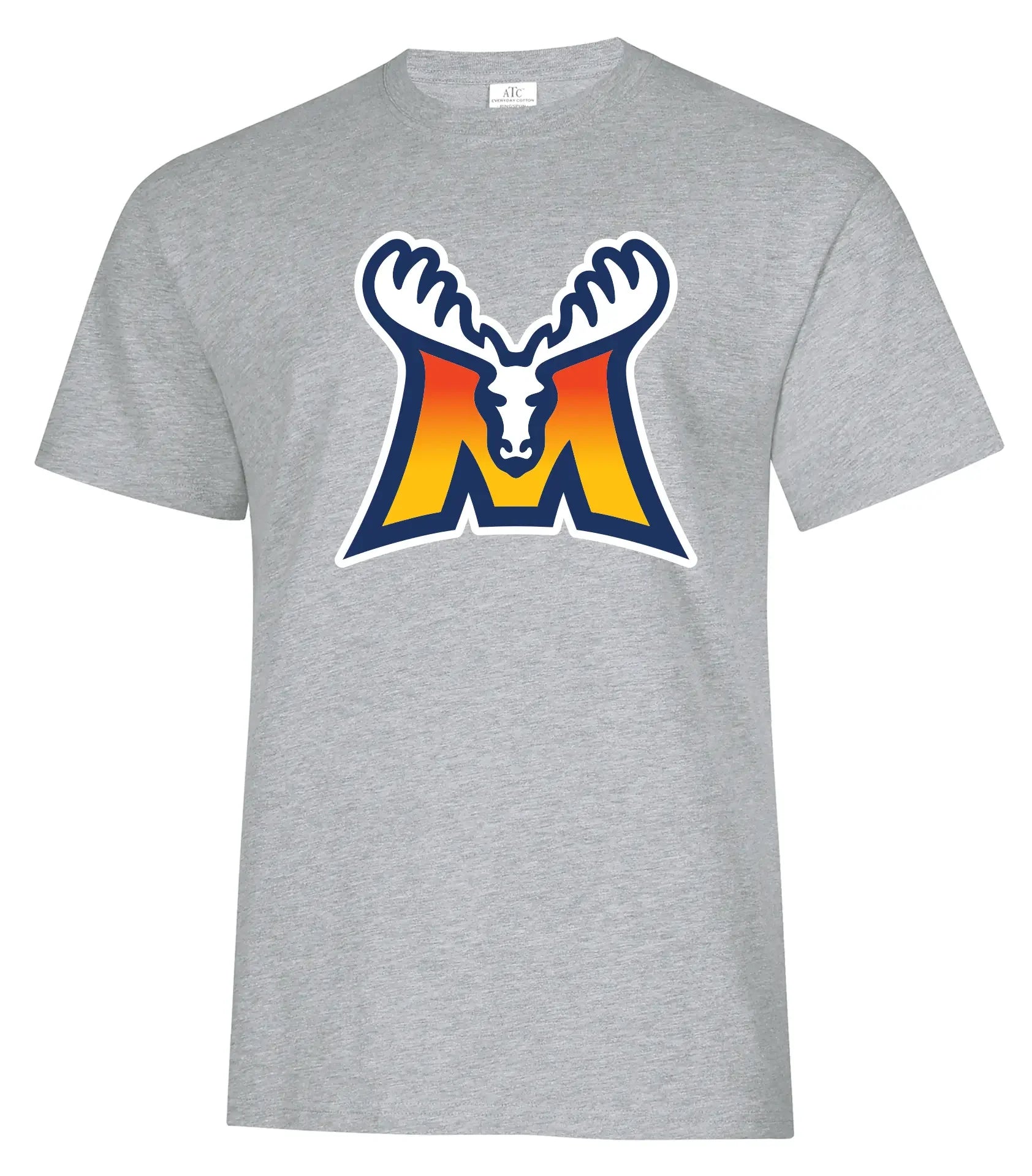 T-shirt unisexe en coton filé à l'anneau