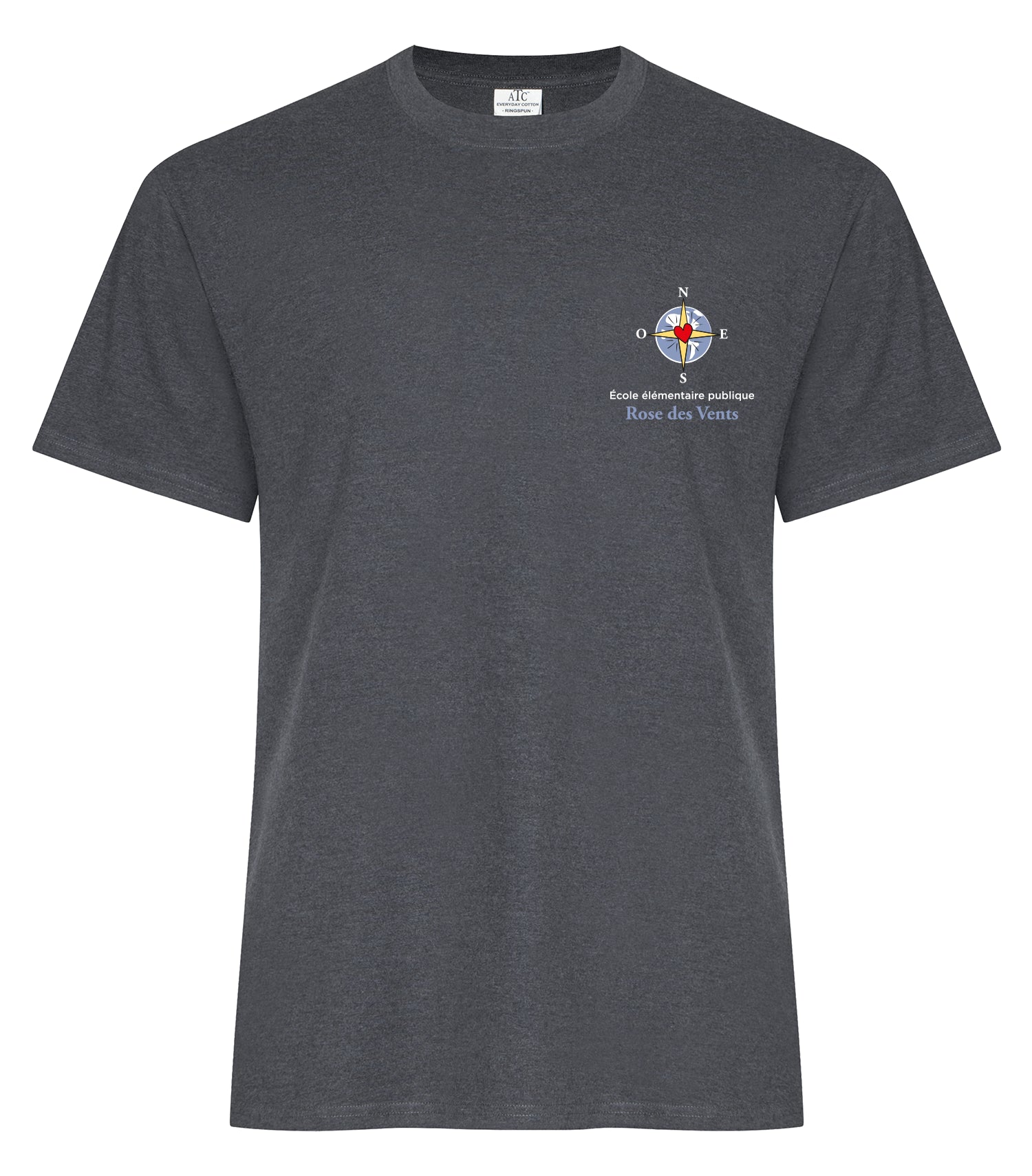 T-shirt en coton mélangé pour jeunes