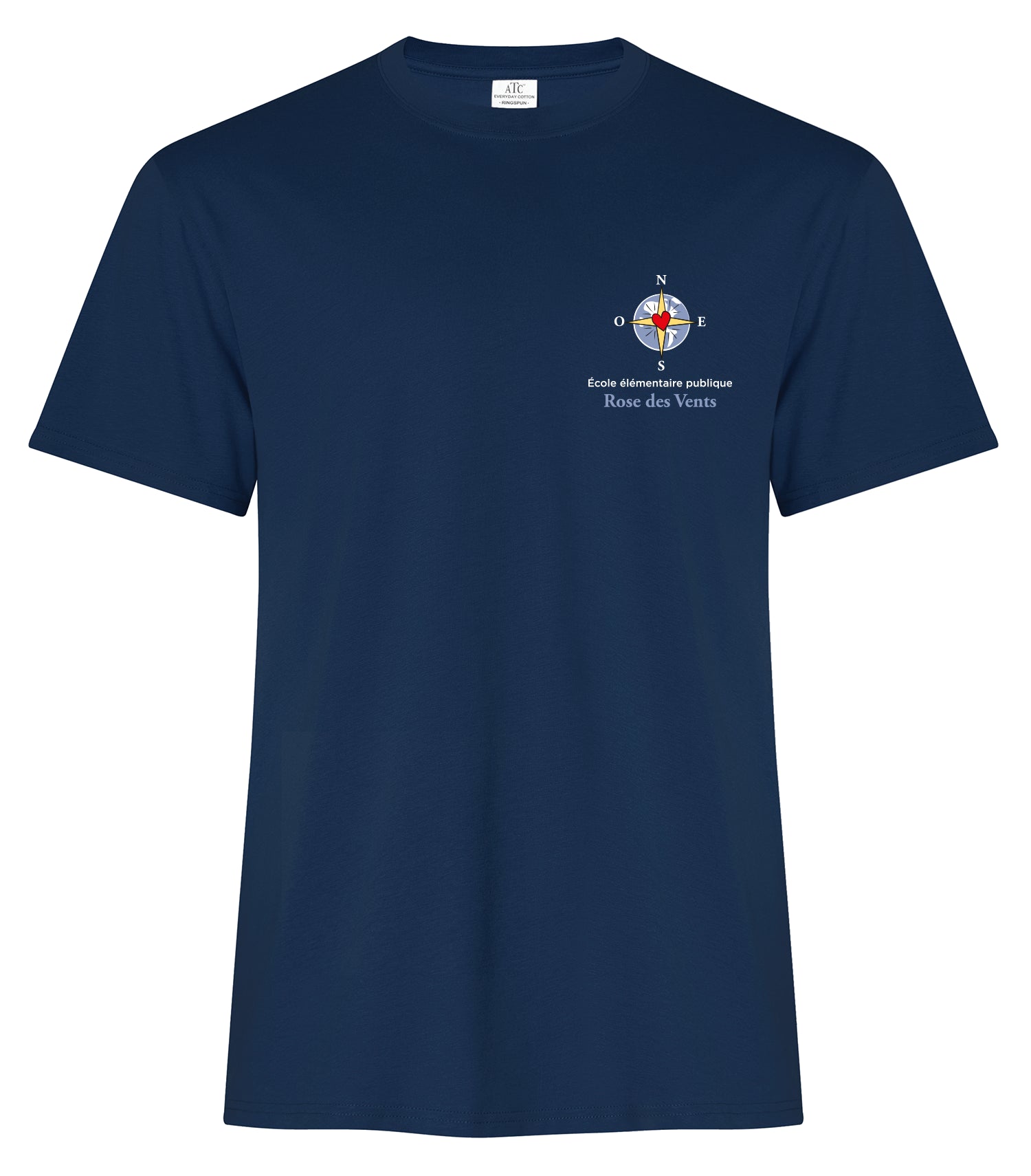 T-shirt en coton mélangé pour jeunes