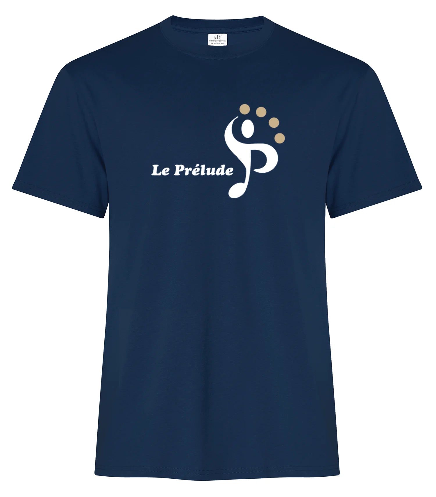 T-shirt en coton filé à l'anneau