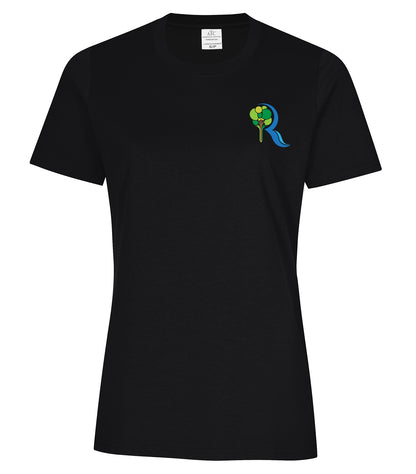 T-shirt pour femme en coton filé à  anneaux ATC Everyday