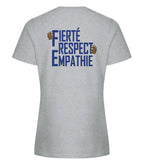 T-shirt femme en coton filé à l'anneau