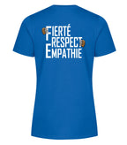 T-shirt femme en coton filé à l'anneau