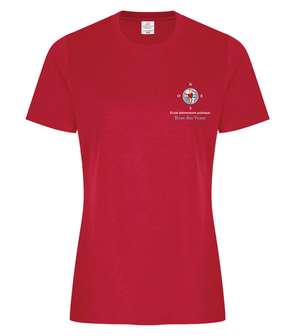 Ladies Ring Spun Cotton T-Shirt