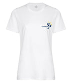 T-shirt en coton filé à l'anneau pour femmes