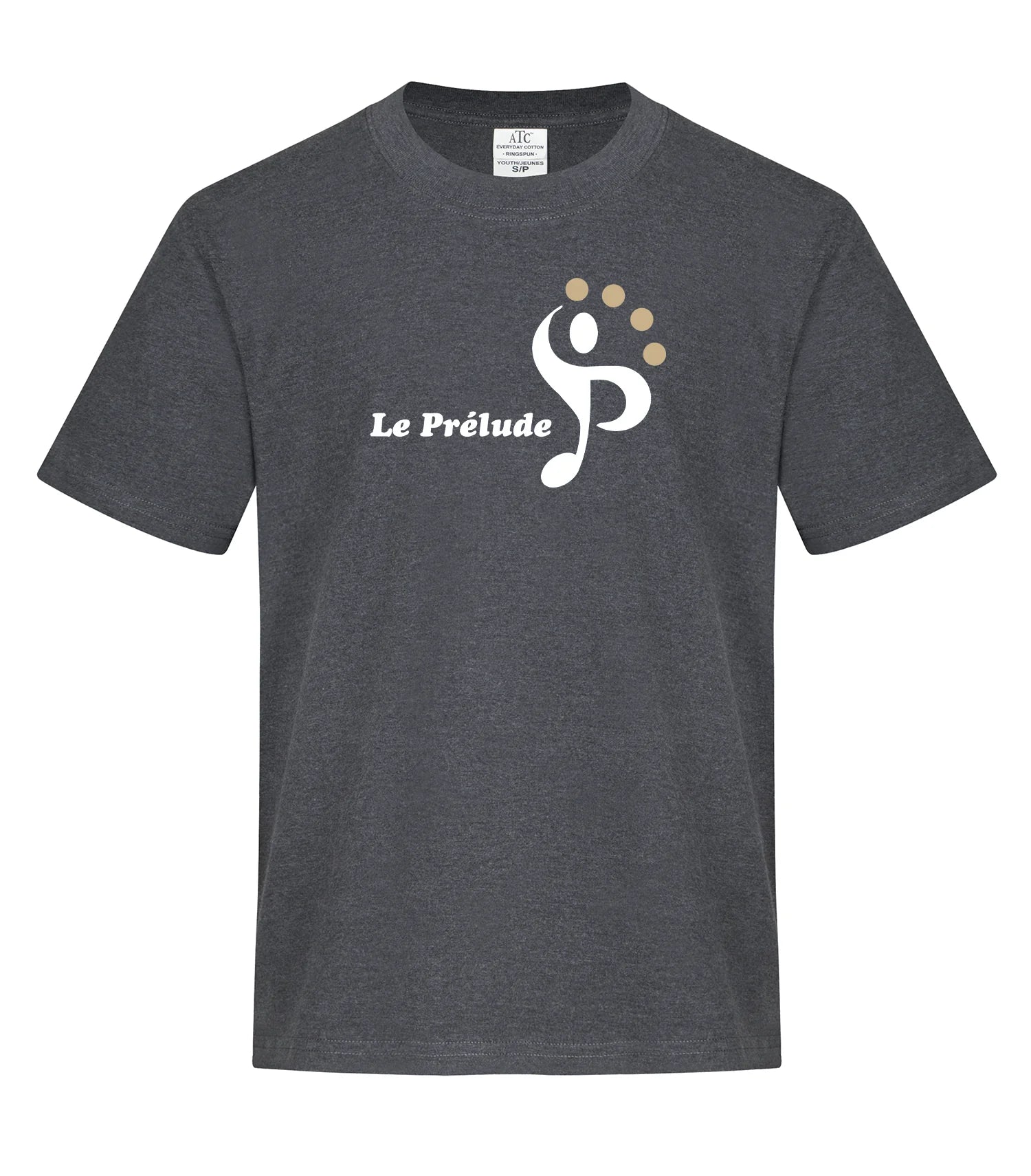 T-shirt enfant en coton filé à l'anneau