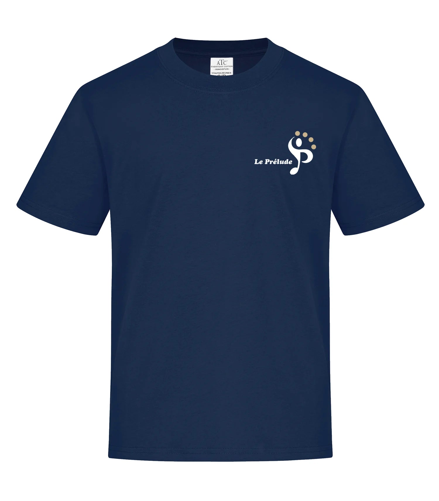 T-shirt enfant en coton filé à l'anneau
