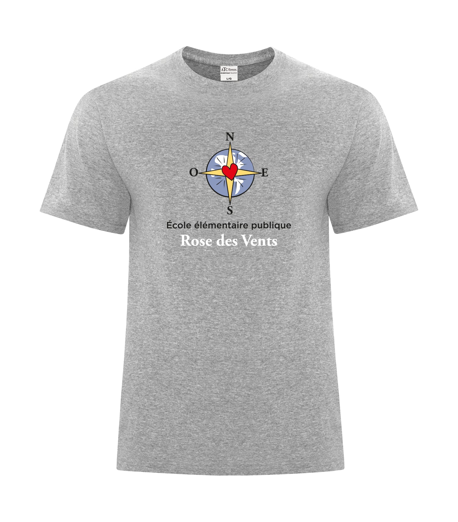 T-shirt en coton mélangé pour jeunes