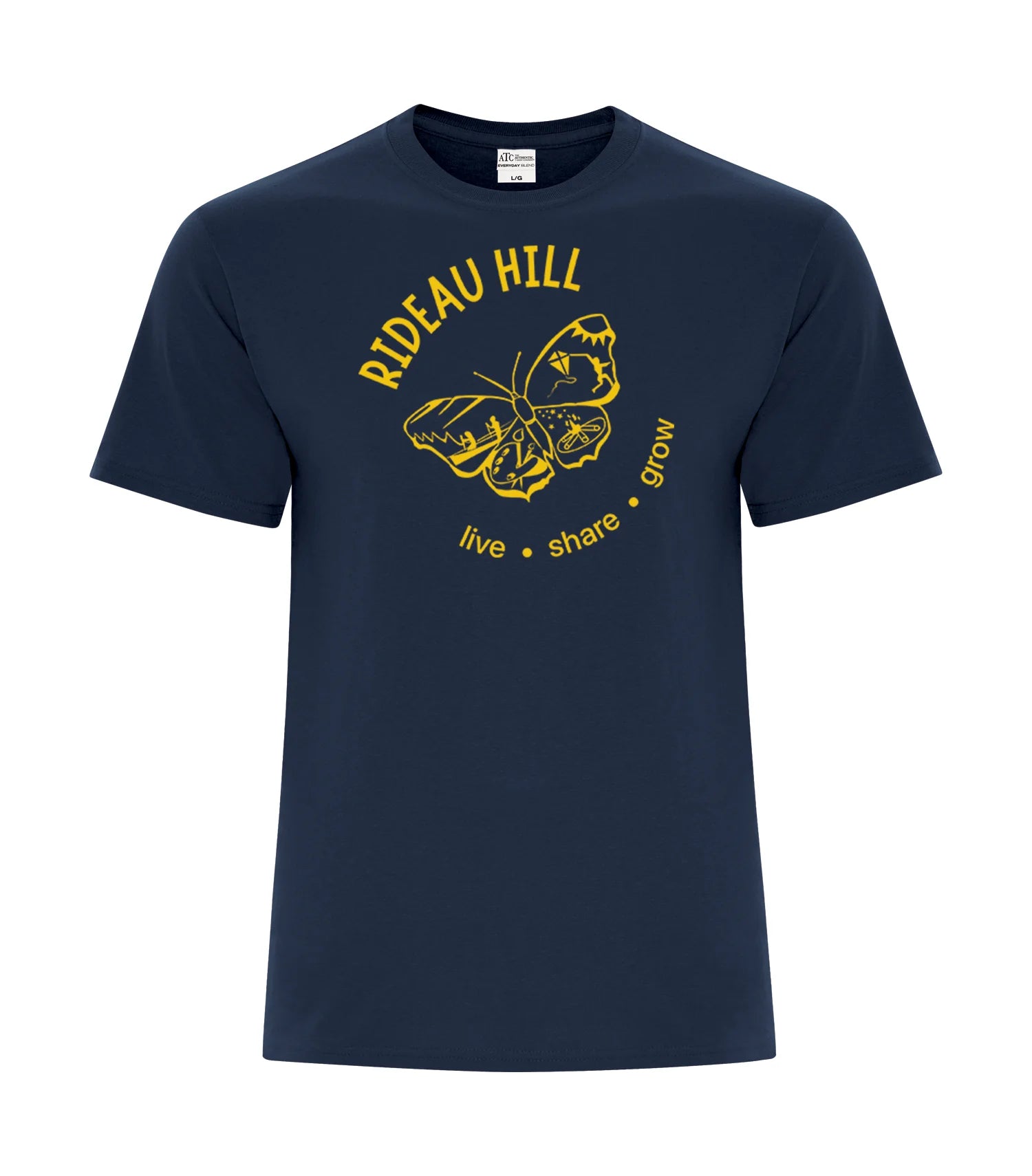 T-shirt unisexe en mélange de coton