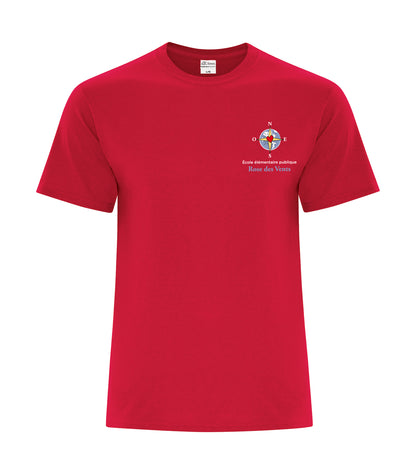 T-shirt unisexe en coton mélangé