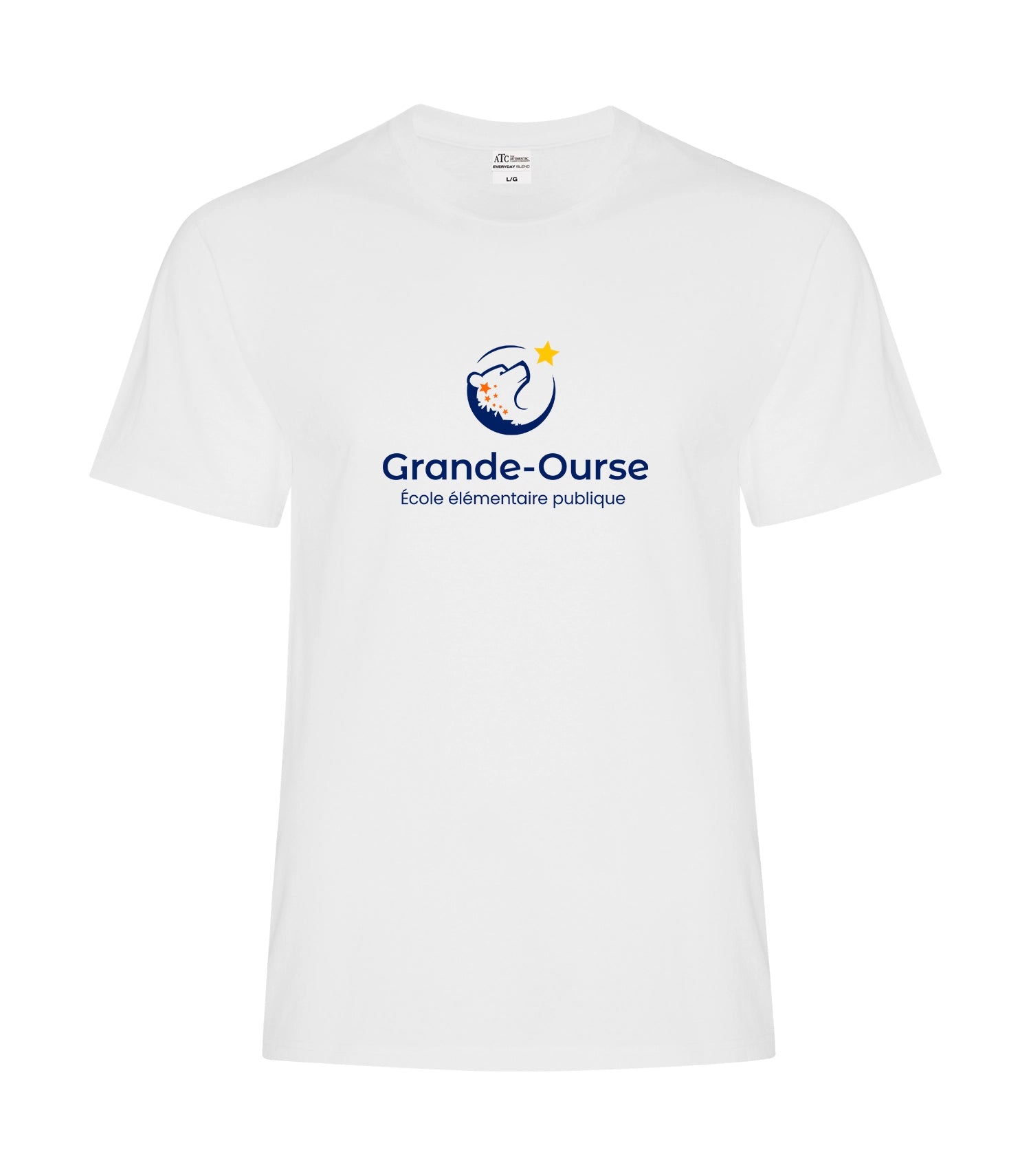 GRO - T-shirt adulte en mélange de coton ATC Everyday
