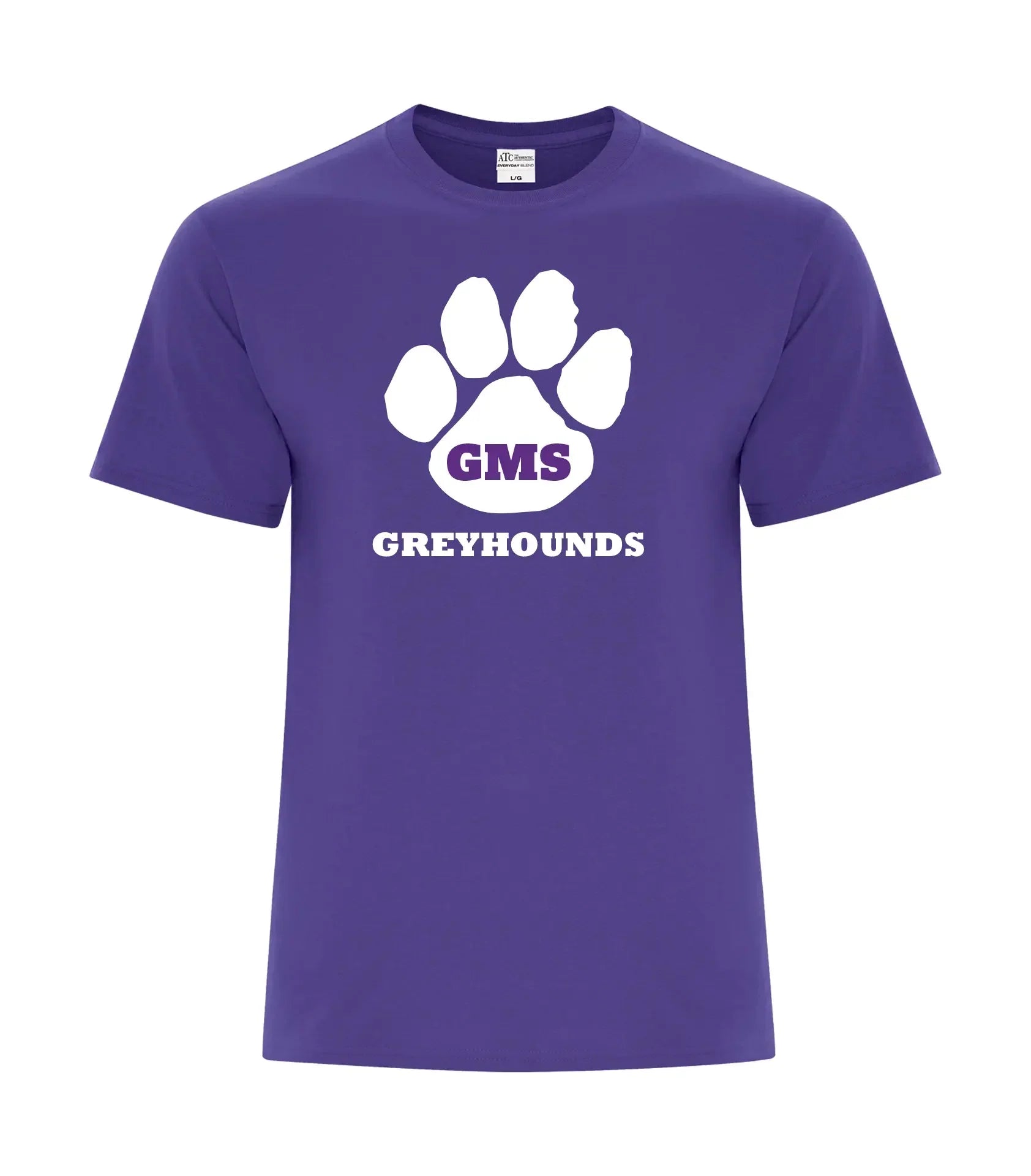 YOUTH COTTON BLEND TEE - FULL FRONT