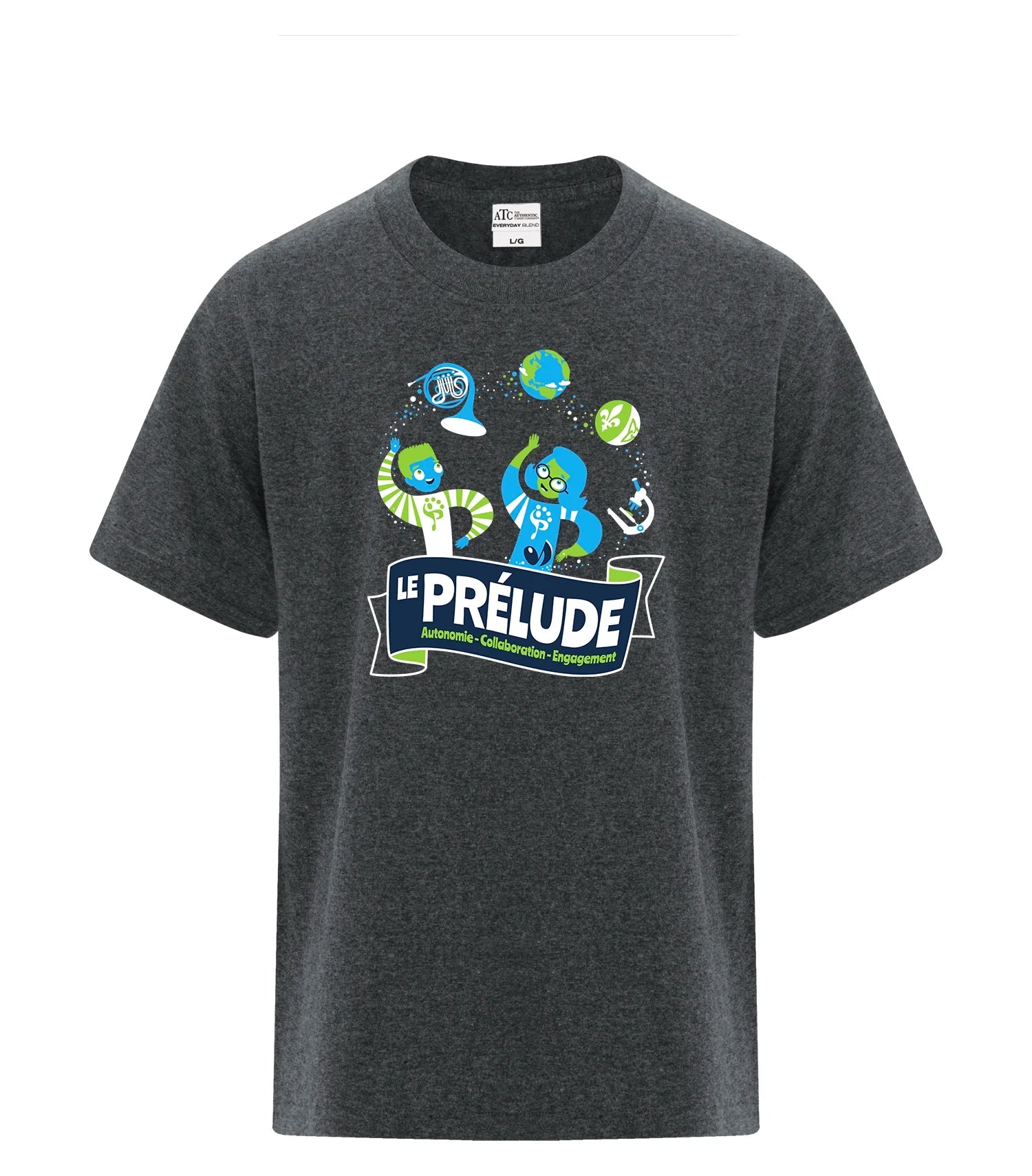 T-shirt enfant en mélange de coton