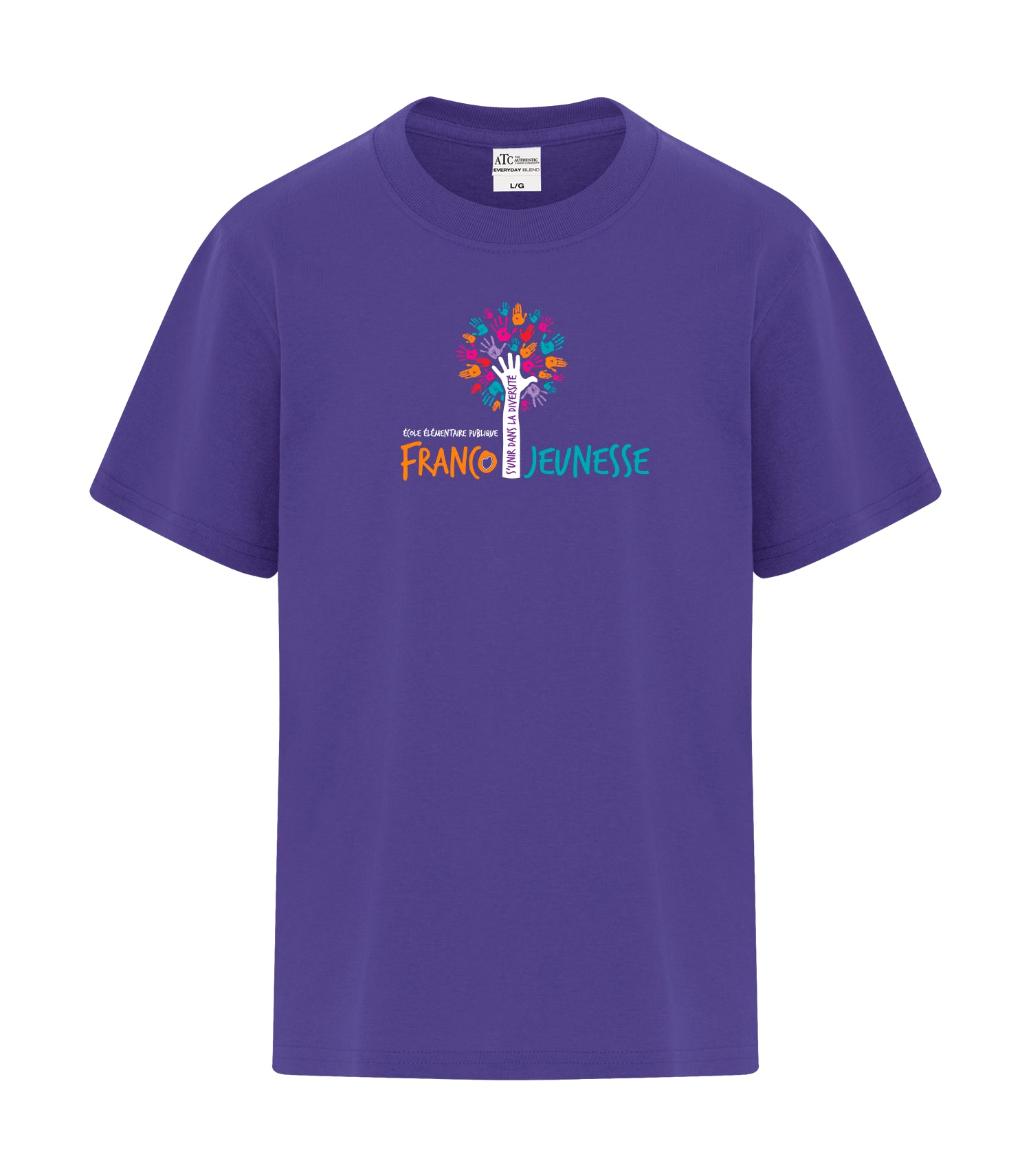FRJ - T-shirt adulte en mélange de coton ATC Everyday