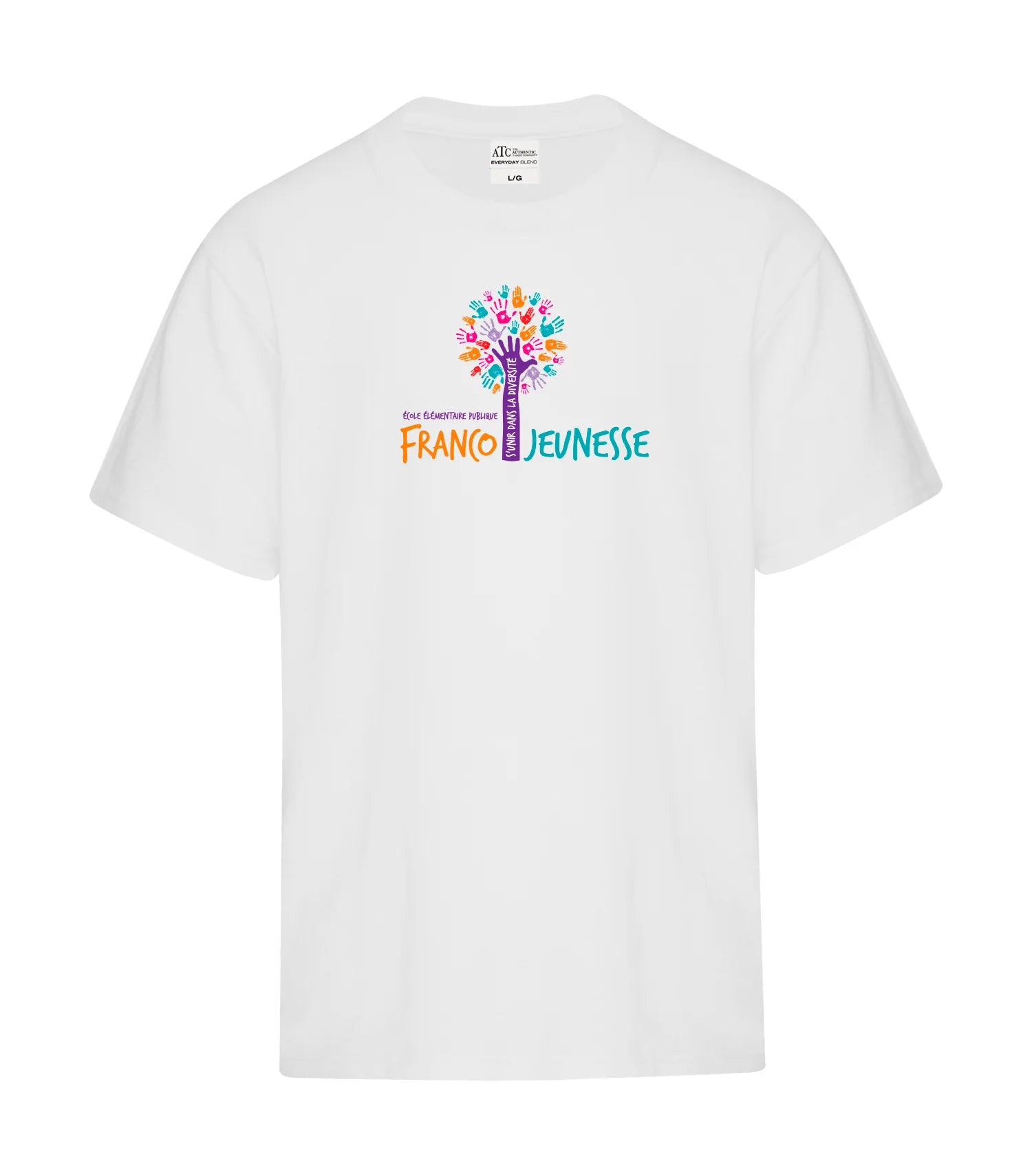 T-shirt enfant en mélange de coton