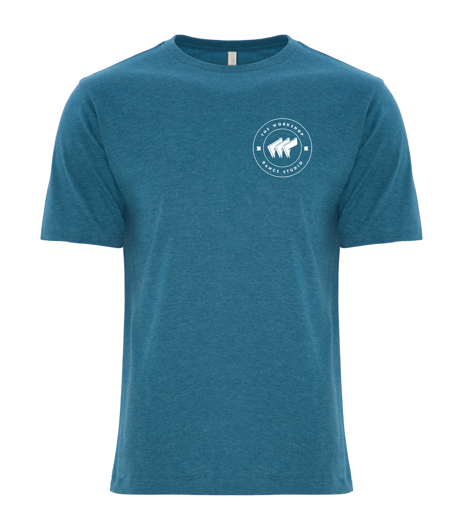 Left Chest - Heather Teal