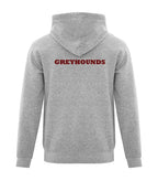 YOUTH FLEECE HOODED SWEATSHIRT - PAW SPLIT