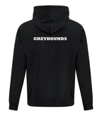 UNISEX FLEECE HOODED SWEATSHIRT - PAW SPLIT