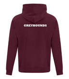 SWEAT-SHIRT À CAPUCHE POLAIRE UNISEXE AVEC FERMETURE ÉCLAIR INTÉGRALE - MOTIF PATTE