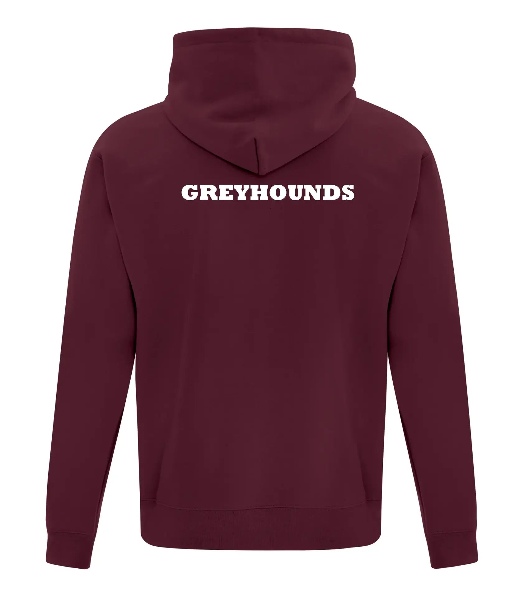 UNISEX FLEECE FULL ZIP HOODED SWEATSHIRT - PAW SPLIT