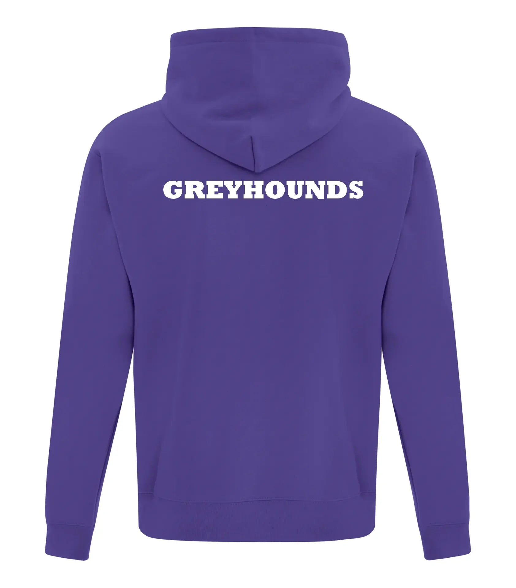 UNISEX FLEECE FULL ZIP HOODED SWEATSHIRT - PAW SPLIT