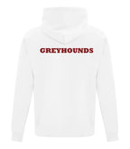 UNISEX FLEECE HOODED SWEATSHIRT - PAW SPLIT