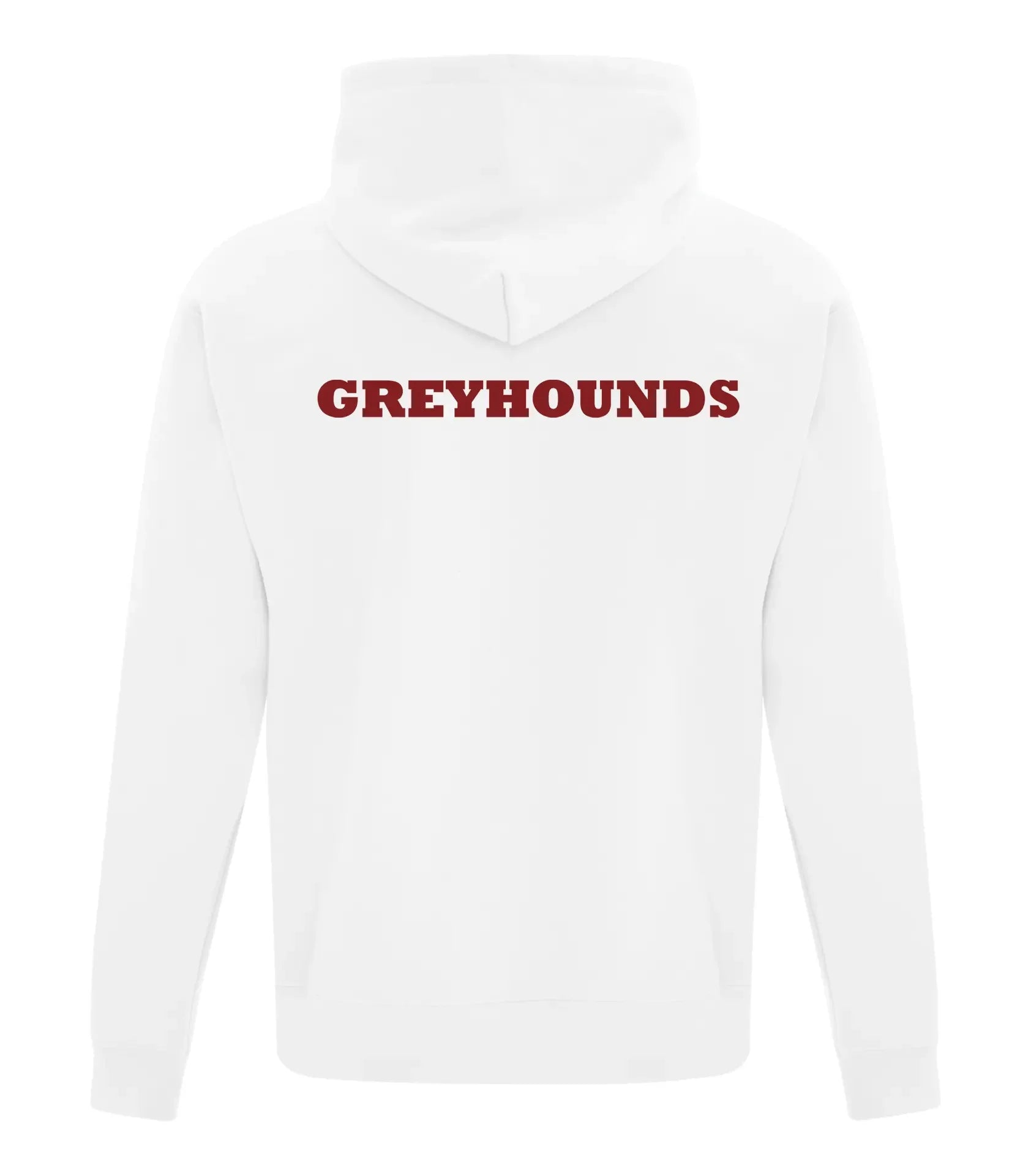 UNISEX FLEECE FULL ZIP HOODED SWEATSHIRT - PAW SPLIT