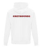 YOUTH FLEECE HOODED SWEATSHIRT - PAW SPLIT