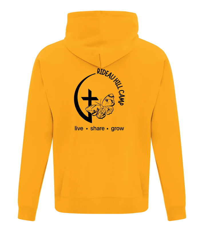 Unisex Fleece Hooded Sweatshirt - Rideau Hill Camp